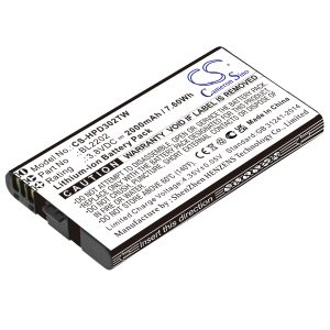 Replacement Battery for Hytera, BD300, BD302, BD302i, BD352i, Hytera, etc.