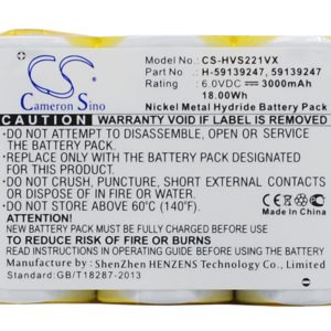 Replacement Battery for Hoover, S2211, S2211-100, Hoover, H-59139247, etc.