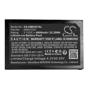 Replacement Battery for IES, kami, IBR072GC, AD201-1, IES, etc.